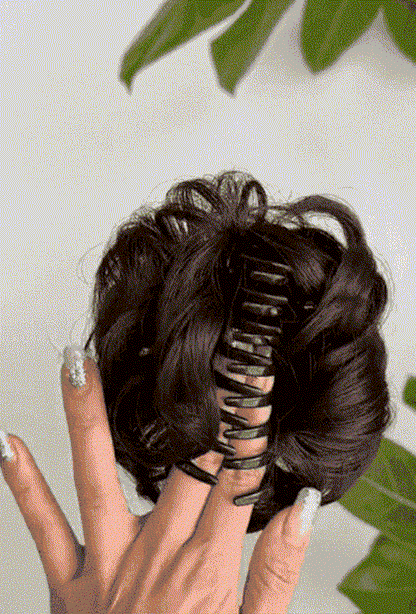 Curly hair ends