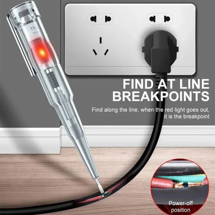 Electric current tester pen